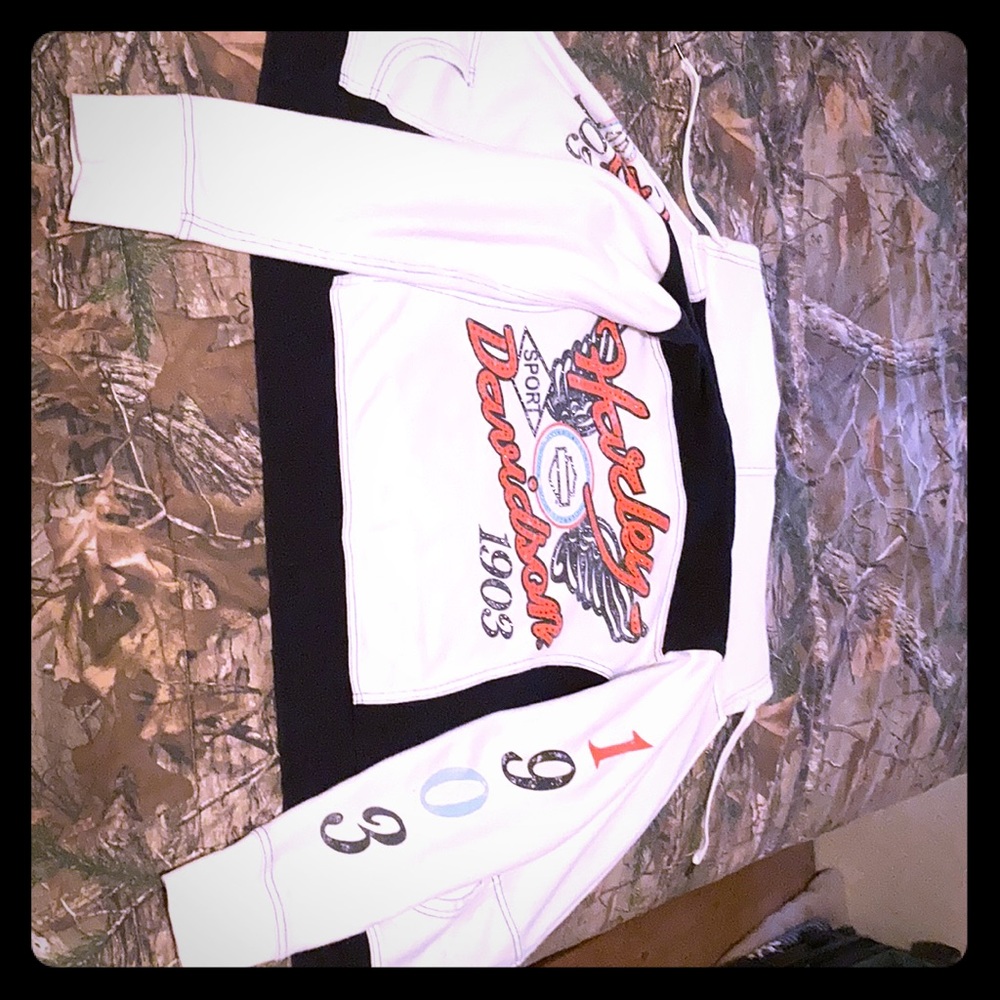 Harley Davidson Zip Up Hoodie